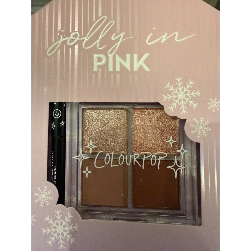 Colourpop Jolly in Pink Eyeshadow Palette & Eyeliner Kit New Special Edition